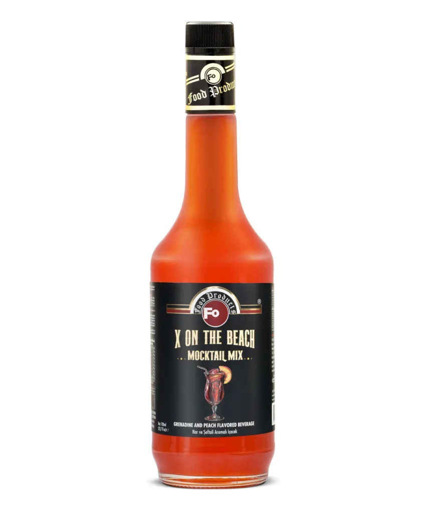 FO Nar Ve Şeftali Aromalı İçecek - X On The Beach 700 ml